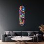 Wallity Colorful Sneakers Pintura Decorativa de Vidrio Templado